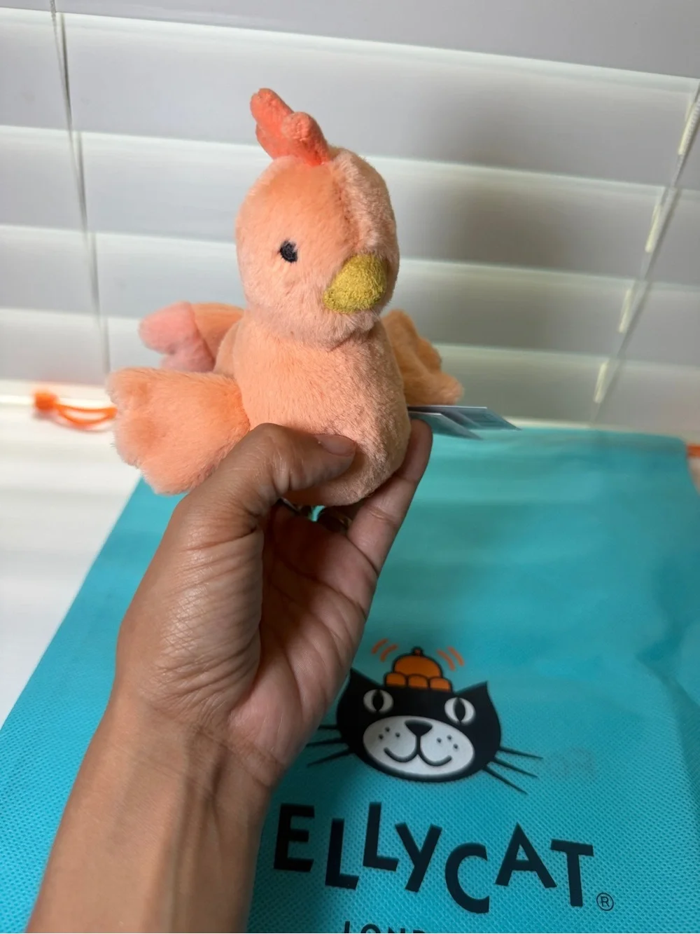 Jellycat Fluffy Chicken RETIRED
